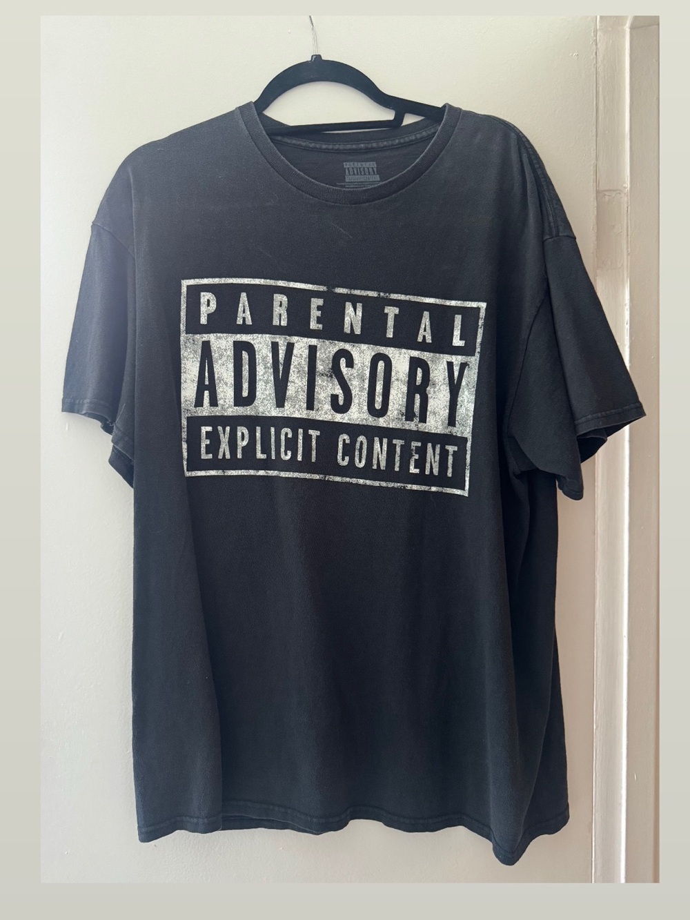 Vintage OG RELEASE parental advisory T